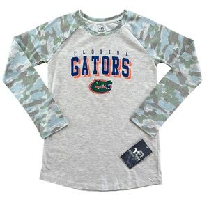 Florida Gators 3/4 Sleeve Camo T-Shirt